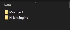 Project hierarchy