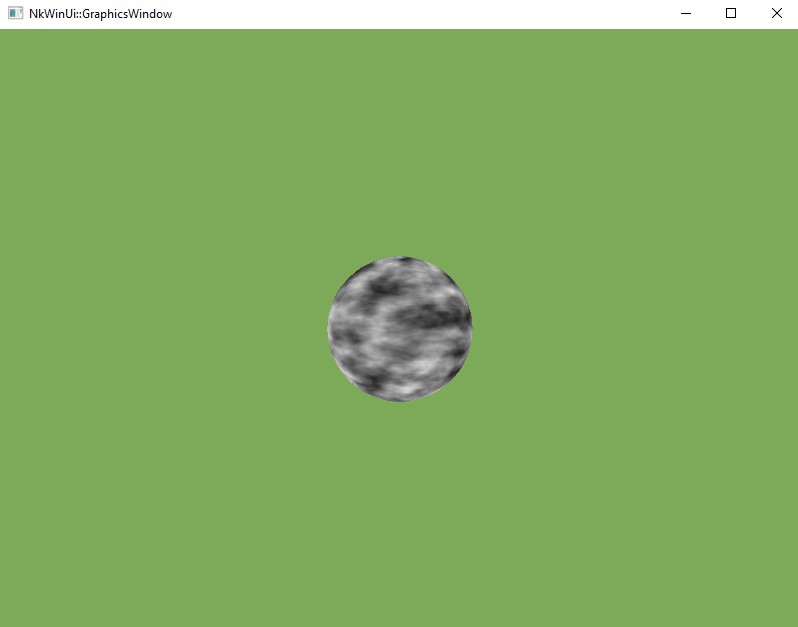 Cloudy sphere